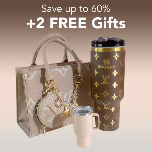 women holding insulated tumbler