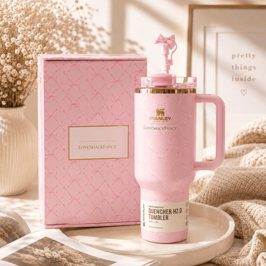 LoveShackFancy Stanley Tumbler: The Perfect Blend of Romance, Style, and Everyday Hydration