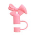 Bow Bliss Straw Charm( 4 pack )