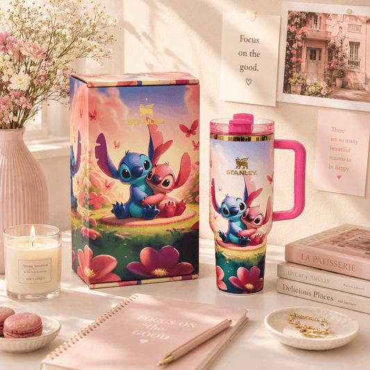 Tropical Stitch Hug Tumbler