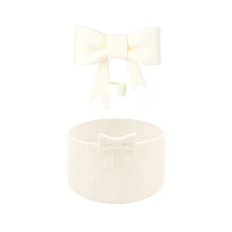 White spray bottle on a white background
