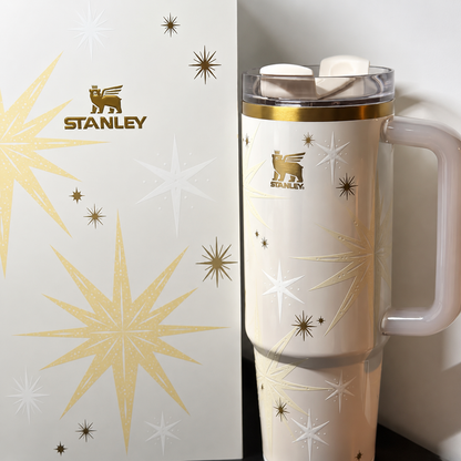 Celestial Star Stanley 40oz Insulated Tumbler with Charm
